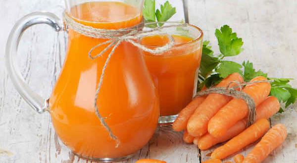 Succo di carota e fegato
